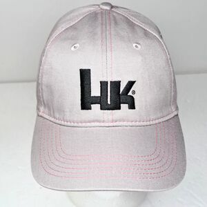 Heckler & Koch Authentic Hk Womens Gray Pink Range Shooter Tactical Cap NEW